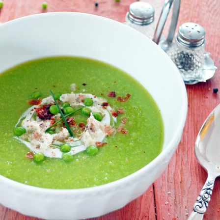 potage pois cresson
